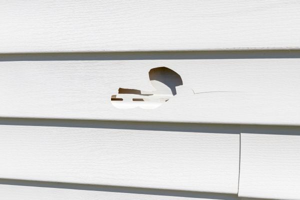 Cost of White Vinyl Siding Repair in Bellevue